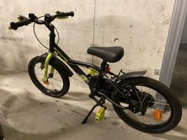 Kinderfahrrad B'TWIN 16 Zoll schwarz/gelb guter Zustand