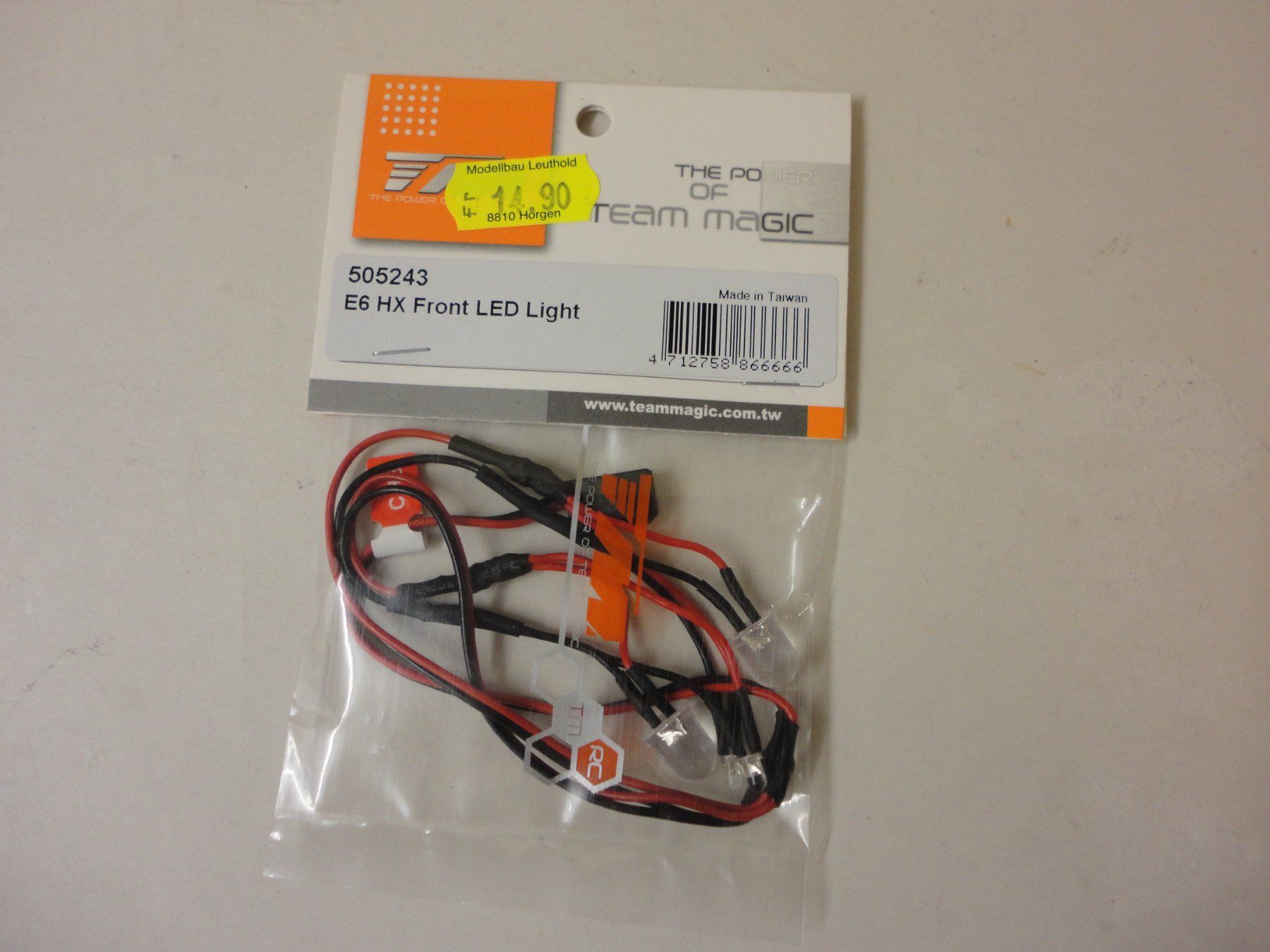 Team Magic Modellismo RC: Team Magic E6 HX Front LED Light - Neu & Original! – Nuovo e nell'imballaggio originale da Horgen venduto da RcModell