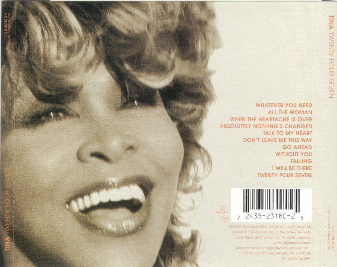 CD: Tina Turner CD Twenty Four Seven – Usato da St. Margarethen TG venduto da Smiley-Face 1