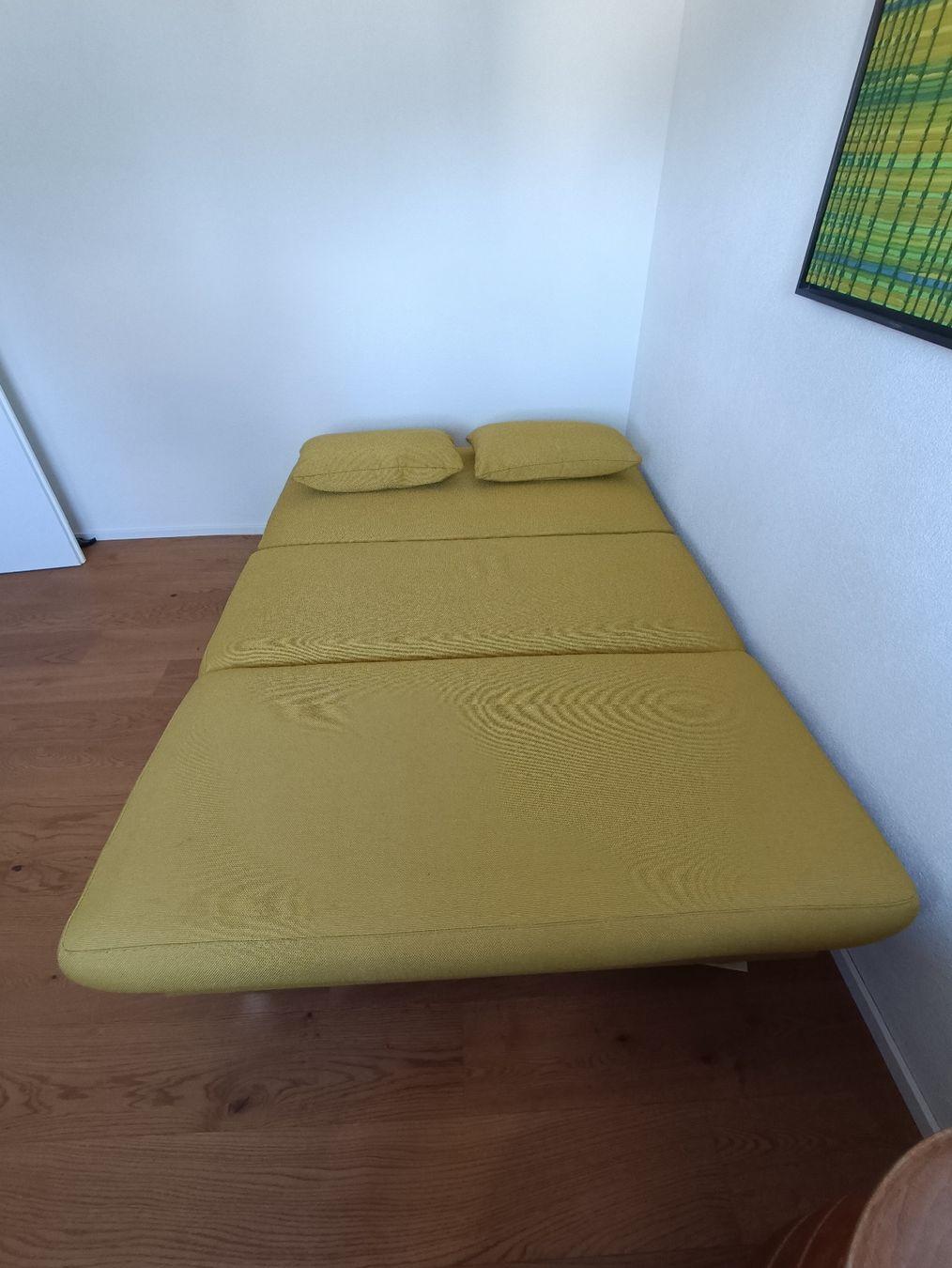 Sofas: Bettsofa, Senfgelb, 140x200, mit Topper – Gebraucht aus Emmetten von ElianG 1