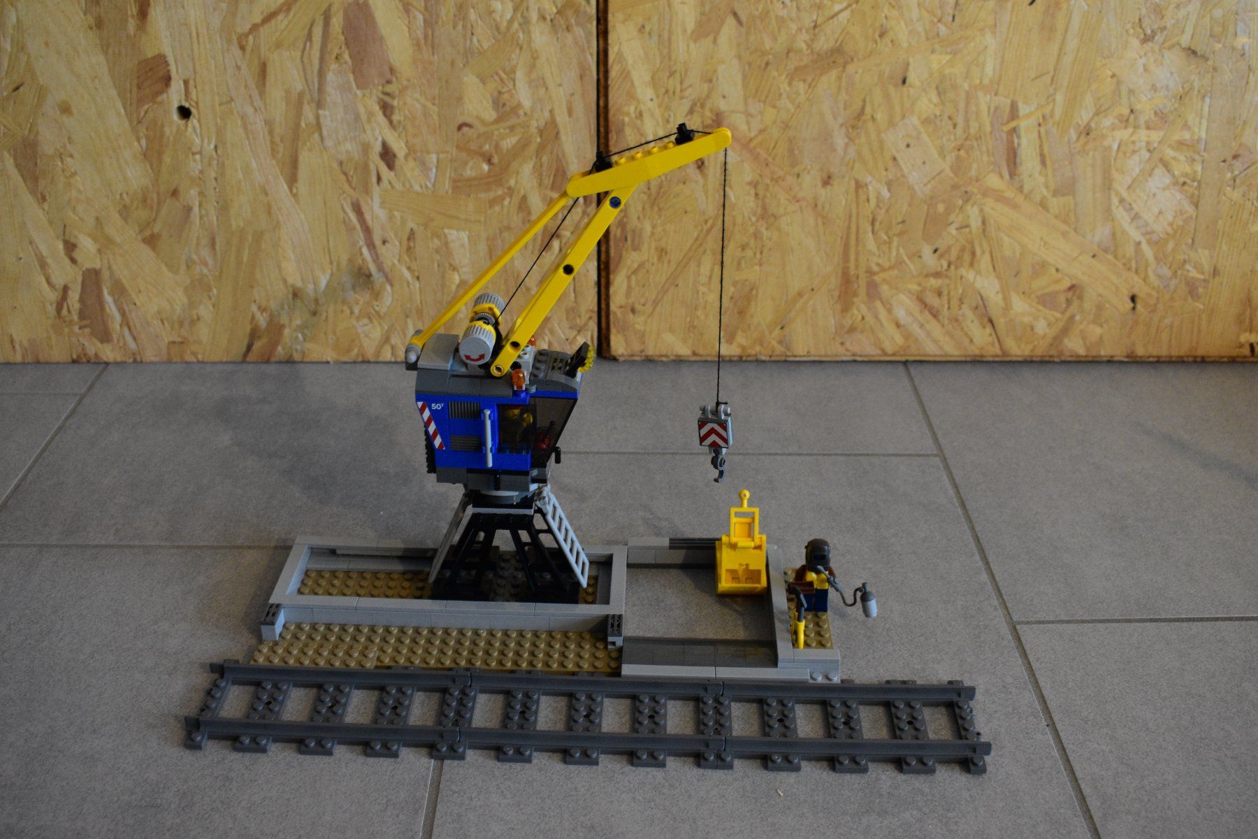 Lego Giocattoli: LEGO Güterbahnhof mit Kran – Nuovo (secondo la descrizione) da Winterthur venduto da seh_9dhc