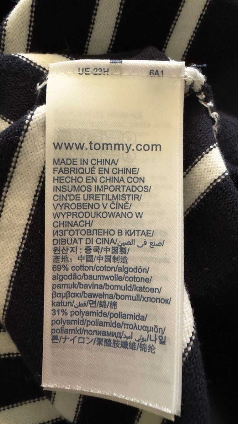 Tommy Hilfiger Maglioni & Felpe: Tommy Hilfiger Boat Neck Baumwoll-Pullover **UNGETRAGEN** – Nuovo (secondo la descrizione) da Bern venduto da MarieBrocante 4