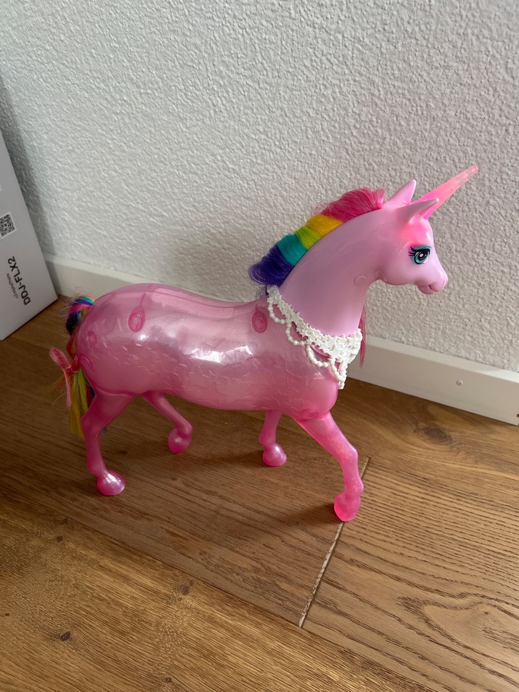 Puppen: Barbie Einhorn mit Leucht-und Geräuscheffekten – Gebraucht aus Fischbach- Göslikon von Rommel 1