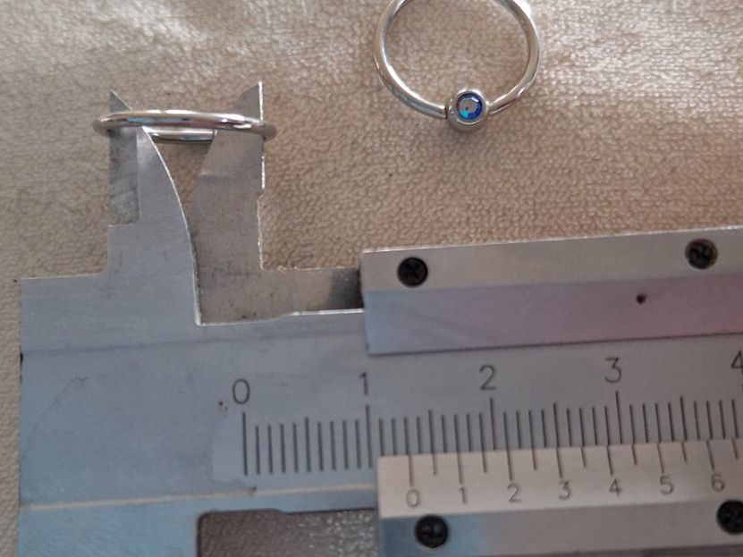 Bijoux piercing: Piercing ring mit steine – D'occasion à Wetzikon ZH par NaWetzi 3