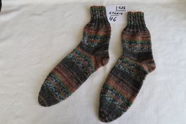 Handgestr.Wollsocken 6 Fach   Gr.46   (616)