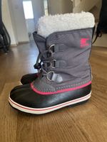 Winterstiefel Sorel grau pink Kinder guter Zustand