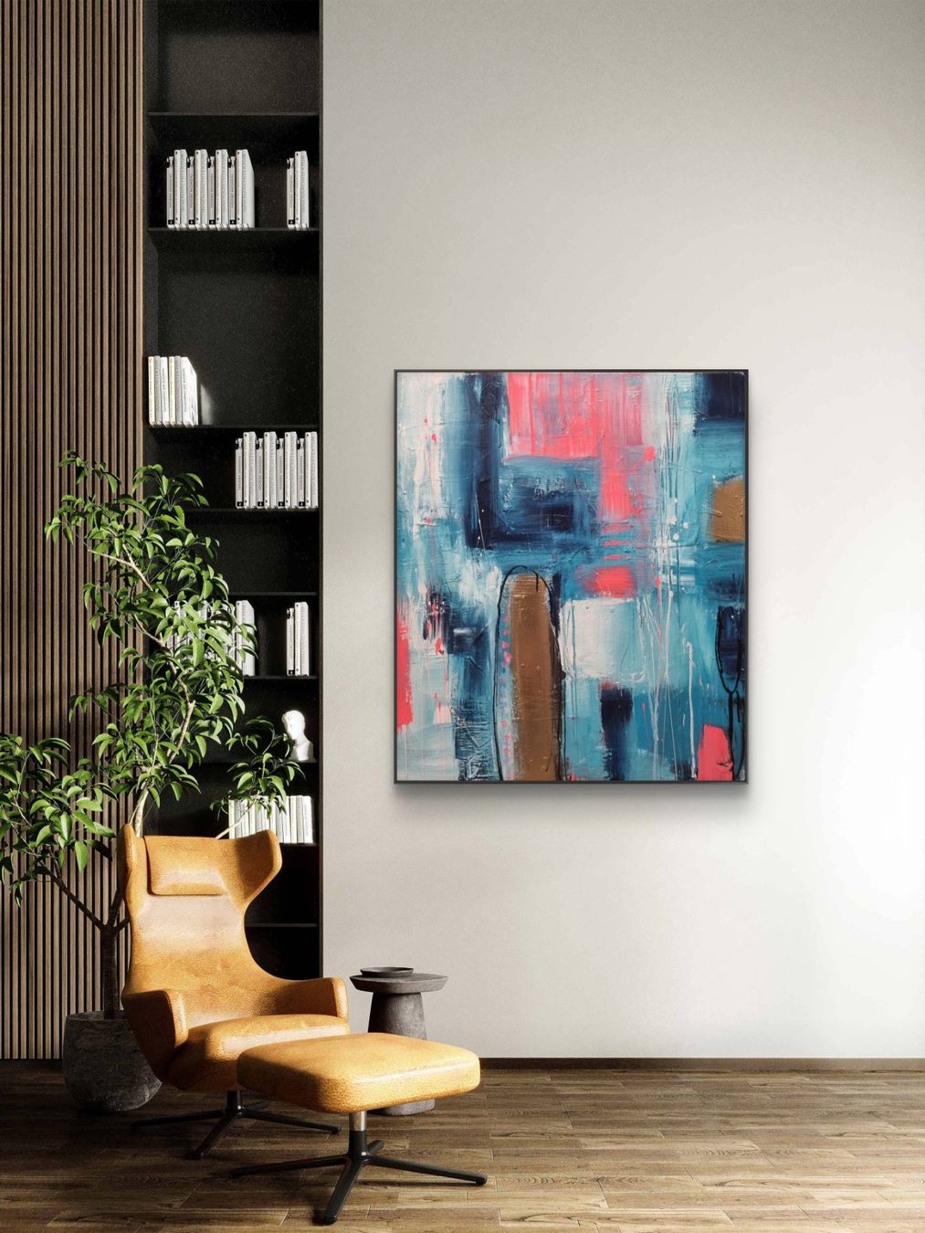 Dipinti: Originales abstraktes Gemälde 70x60cm – Nuovo (secondo la descrizione) da Urdorf venduto da Contra8 2
