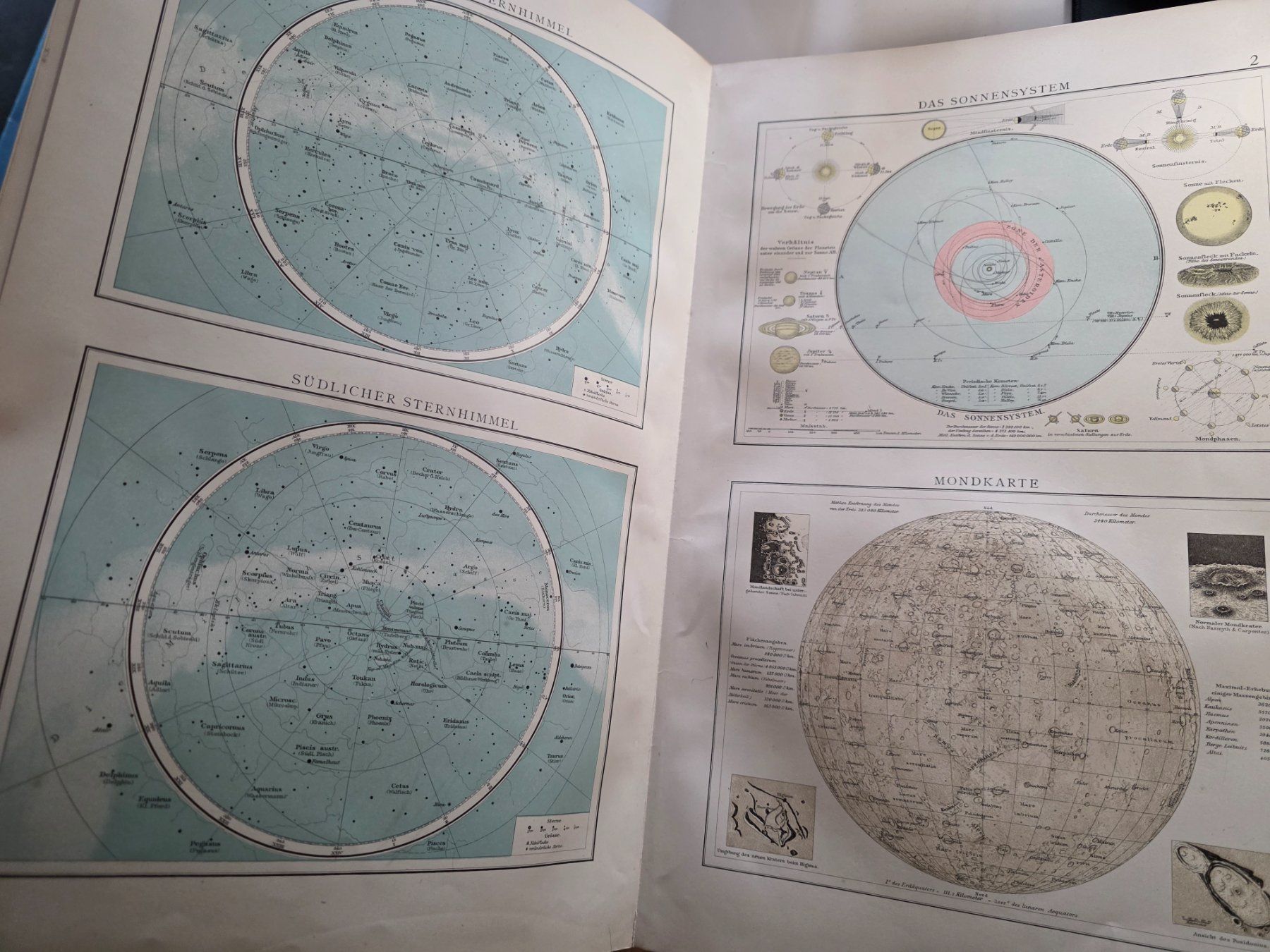 Libri: Andrees Handatlas vierte Auflage 1899 - A. Scobel – Usato da Walterswil BE venduto da Lonitti 6