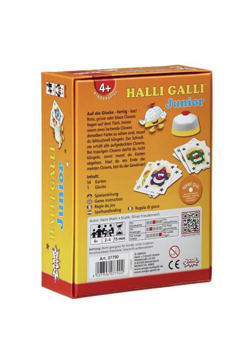Amigo Giochi: Kinderspiel Halli Galli Junior – Usato da Stäfa venduto da Exclusive0 2