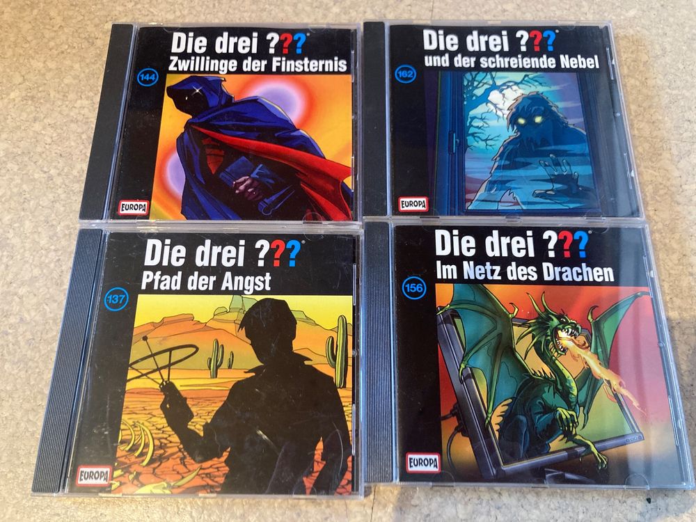4 Hörspiele Die drei ??? 1