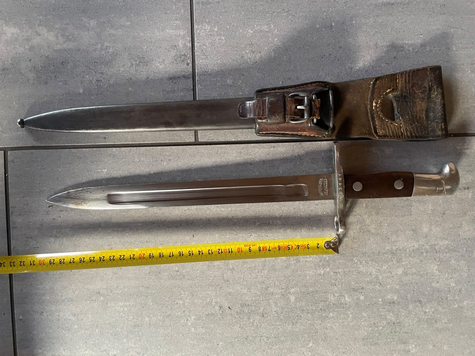 Schweizer Armee Stichwaffen: Bajonett  – Gebraucht aus Oppligen von can_rf8g 1