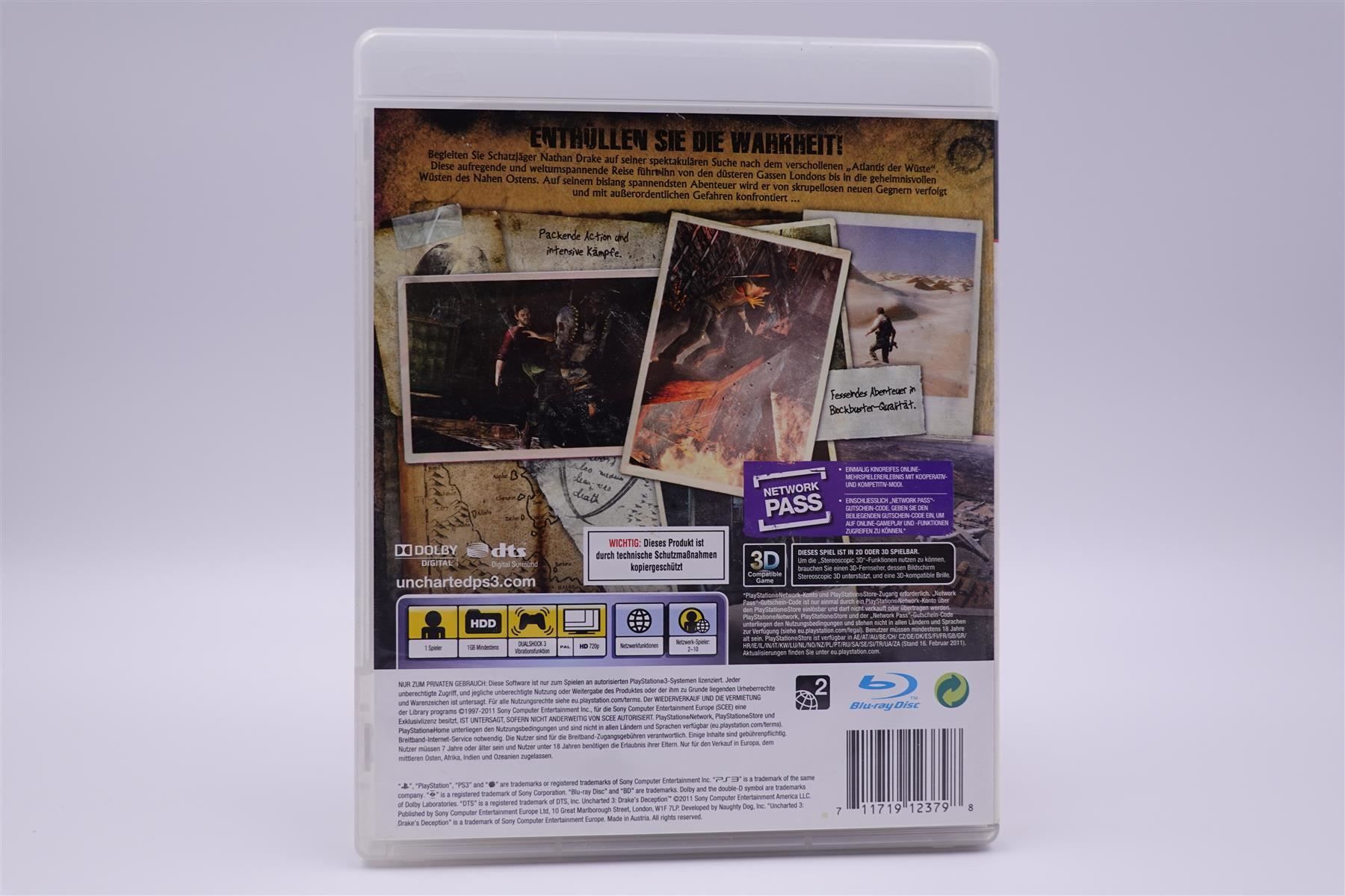 Sony Giochi: Uncharted 3 (PS3) – Usato da Herisau venduto da ZelliZone 1
