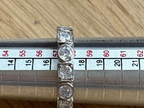 Anelli: Luxus Elegante Gr.18:8 Ring  Memoire Silberfarben – Nuovo (secondo la descrizione) da Biel-Bienne venduto da Roserosse13 7