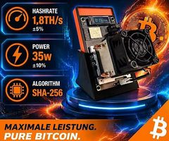 Bitcoin Lottery Miner - Mit bis zu 1.8 TH/s