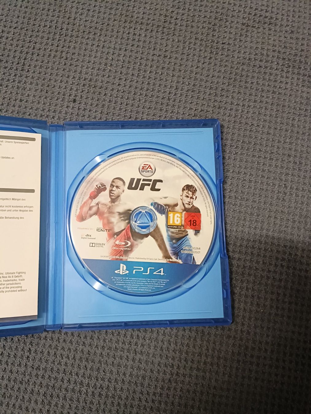 Sony Giochi: UFC für Playstation 4 – Usato da Gipf-Oberfrick venduto da Konsolen_Colin 1