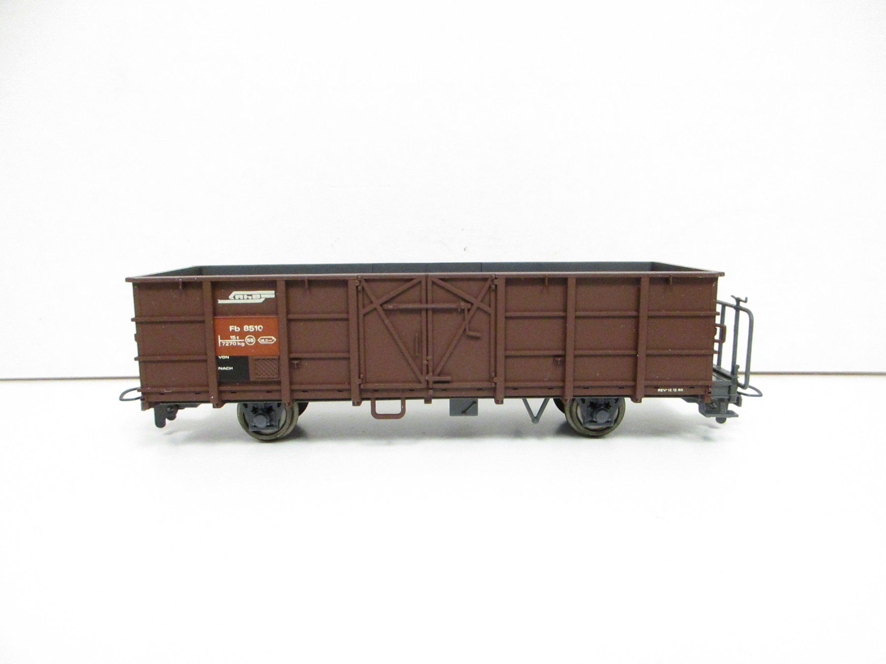 Bemo Modelleisenbahnen: Bemo H0m 2255 RhB Offener Güterwagen Fb 8510 – Neu und originalverpackt aus Olten von Heinrich875 4