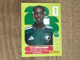 Panini FIFA World Cup 2026 Sticker Saud Abdulhamid KSA 4