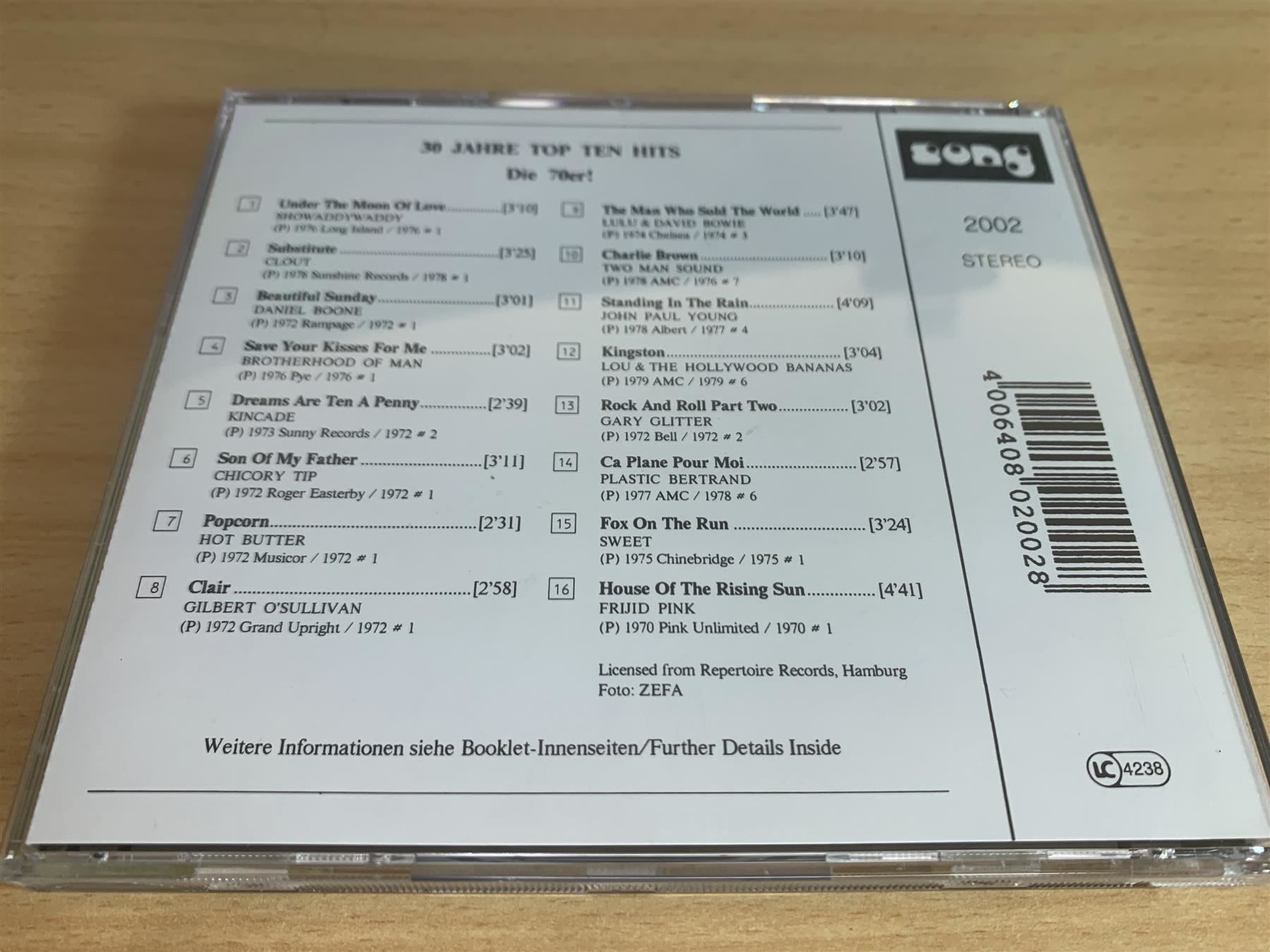 CD: 30 Jahre Top Ten Hits - 3 CD  - 3 CD – Usato da Rikon im Tösstal venduto da Alpenmutz 3
