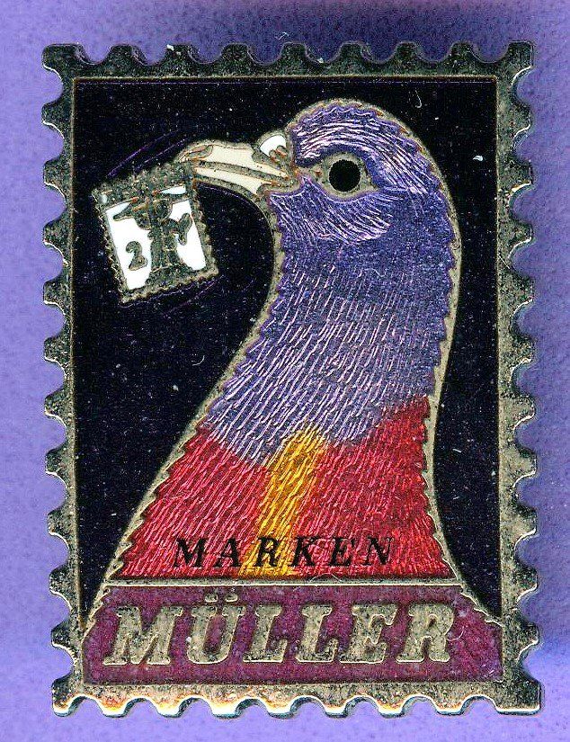 Placchette & Badge: MARKEN MÜLLER – Usato da Winterthur venduto da Sammleroase