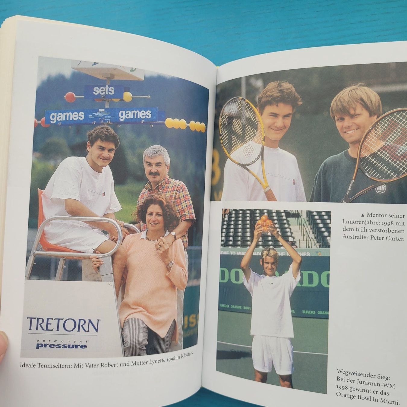 Libri: Roger Federer - Die Biografie/ Biographie – Nuovo (secondo la descrizione) da SCHÜBELBACH venduto da CoKaHa 5