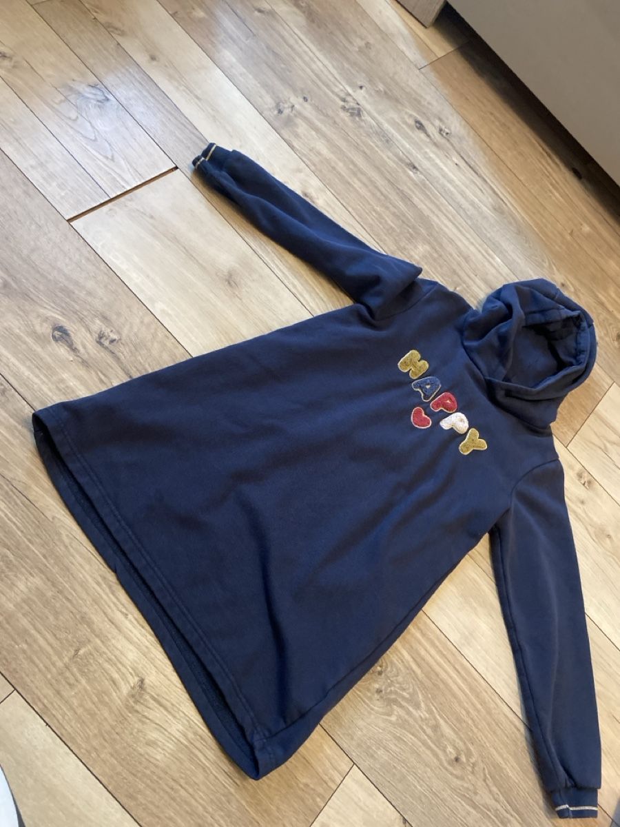Vertbaudet Vestiti & Gonne: Robe sweat Vertbaudet 140/10 ans marine – Usato da Sornard (Nendaz) venduto da delezedoris