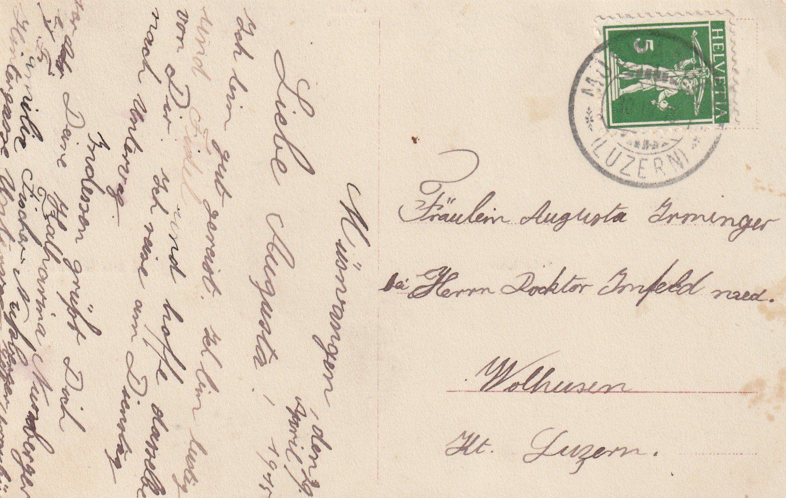 Cartes postales: Müswangen 4-bildrig – D'occasion à Rorschacherberg par fratovi2 1
