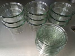 9x Weck-Sterilisierglas 0.25 L Sturzform (4)