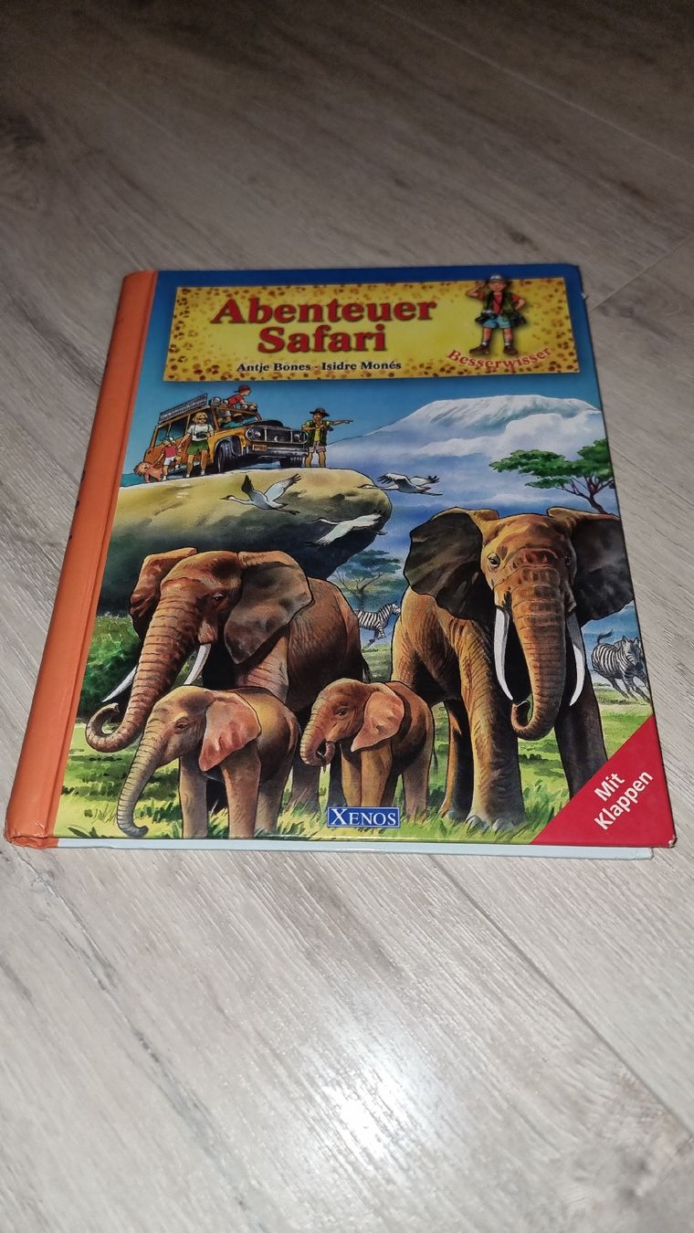 Libri: "Abenteuer Safari" Kinderbuch mit Klappen – Usato da Wigoltingen venduto da Zuckerfee84