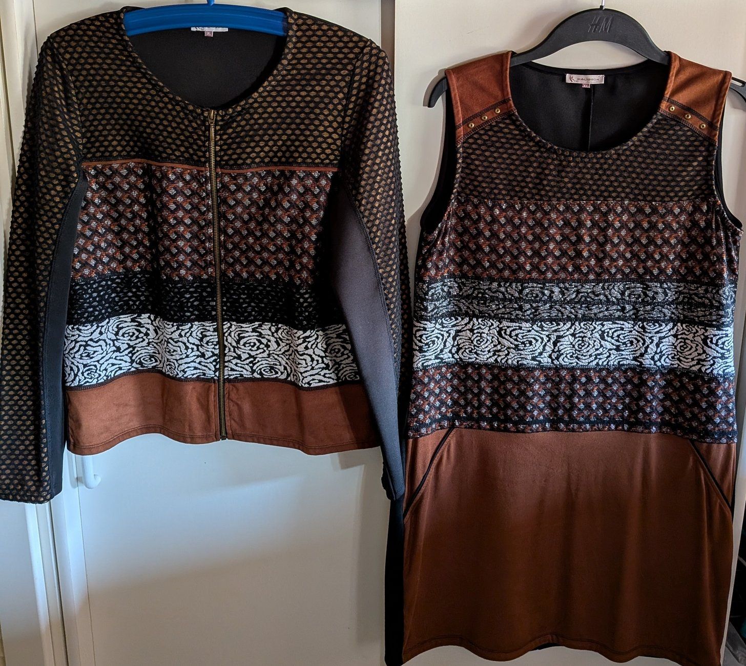 Vestiti: Ensemble composé d'une robe et d'une veste KALISSON – Usato da Villariaz venduto da Mariejoconde