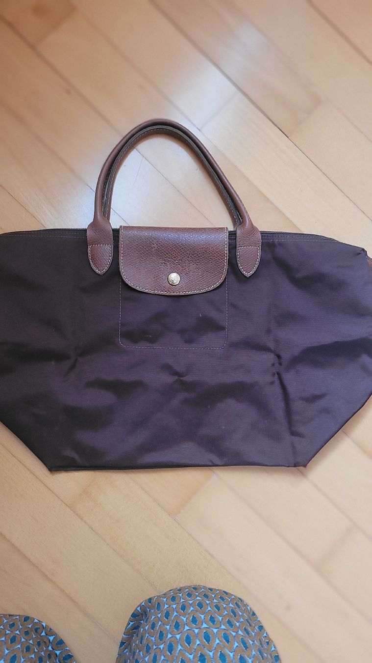 Longchamp Taschen für Damen: Longchamp sac pliage brun marron – Gebraucht aus Echallens von frimousse2008 1