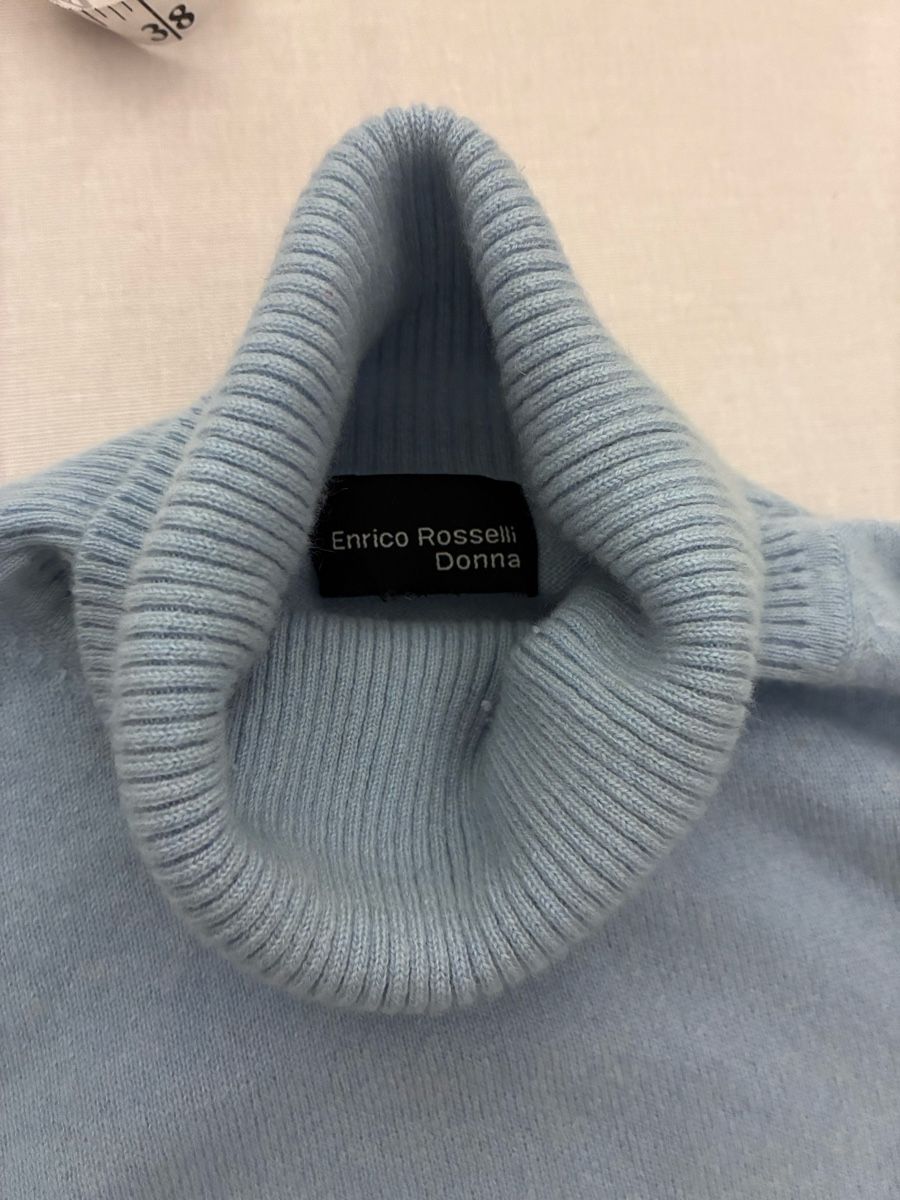 Maglioni & Felpe: Rollkragenpullover Enrico Rosselli Donna hellblau Grösse M – Nuovo (secondo la descrizione) da Bäretswil venduto da Viechel 3