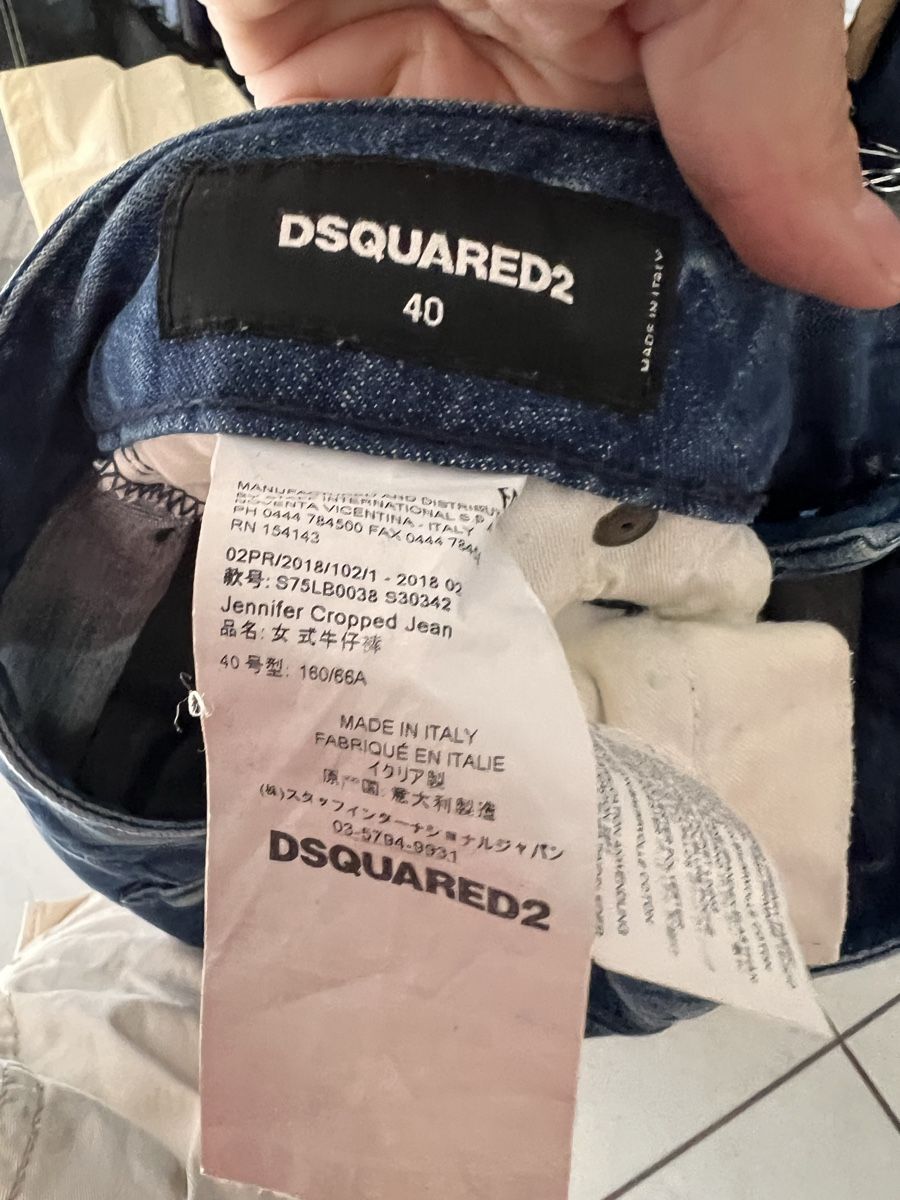 Dsquared2 Jeans: Jeans Dsquared, Gr. 34, blau – Usato da Solothurn venduto da Brini06 5