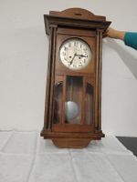 Antike Wanduhr, Pendeluhr, Holzgehäuse, Top Zustand!