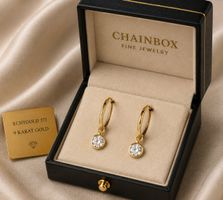 375 Ohrschmuck Ohrringe Solitär