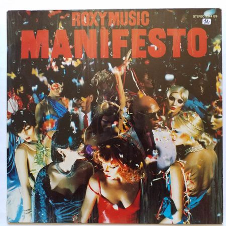 ROXY MUSIC,  manifesto - 1st press +++++