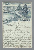 1899, GENÈVE, LITHO
