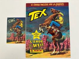 INTROVABILE ALBUM FIGURINE TEX COMPLETO DI TUTTE LE FIGURIN