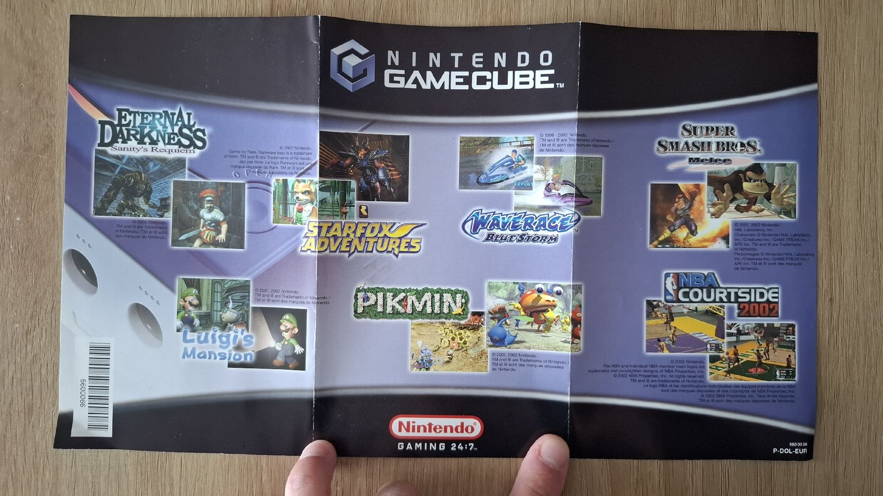 Poster & Bilder: Dépliant / affiche / poster original Nintendo GameCube – Gebraucht aus Fiaugères von Fiaugeres1609 1