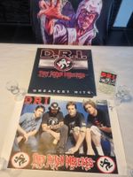 D.R.I – Kollektion, LP, signed Poster, Ticket