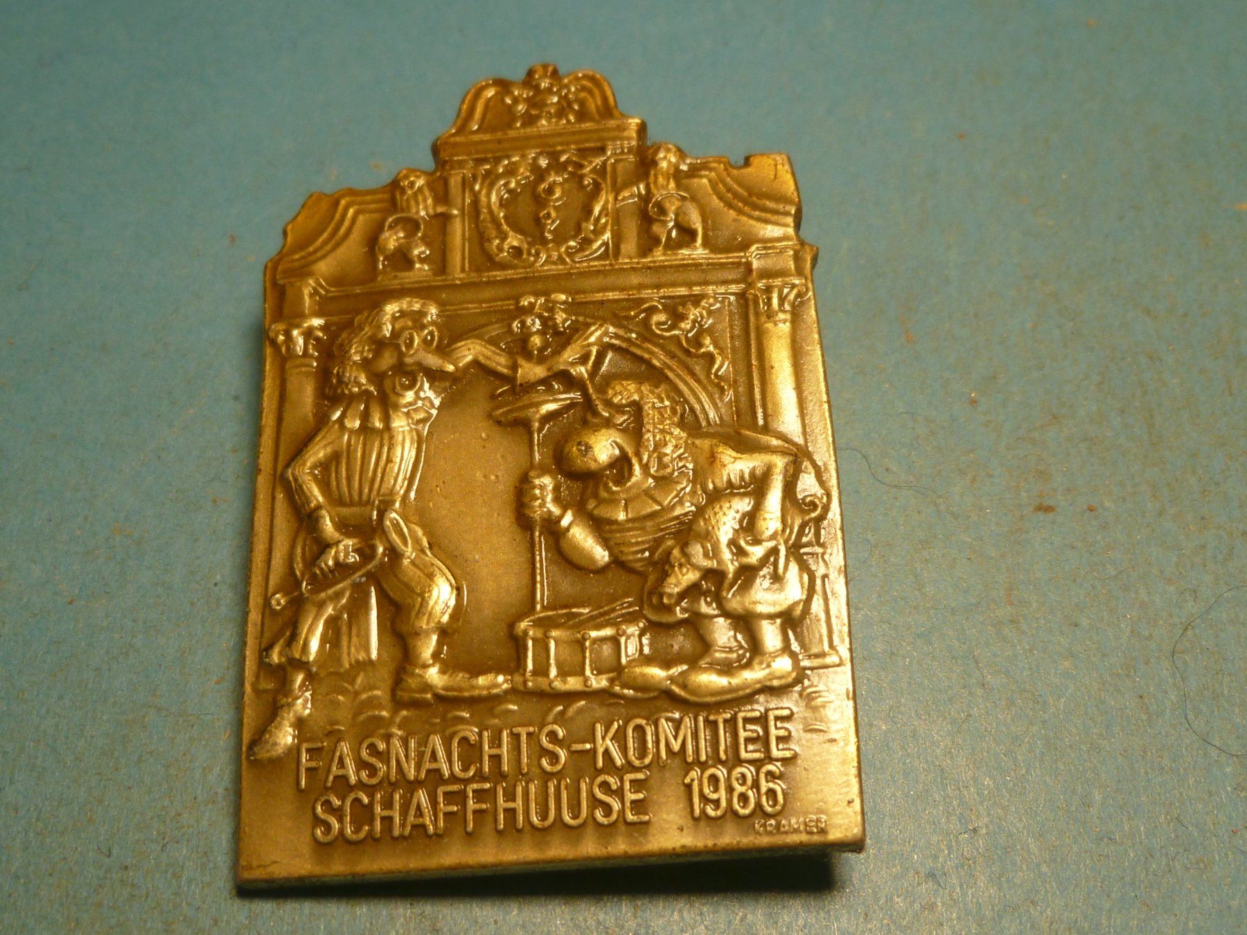 Plaquettes & Badges: SCHAFFHUUSE  1986  MESSING – D'occasion à Ried (Muotathal) par Mandarin02