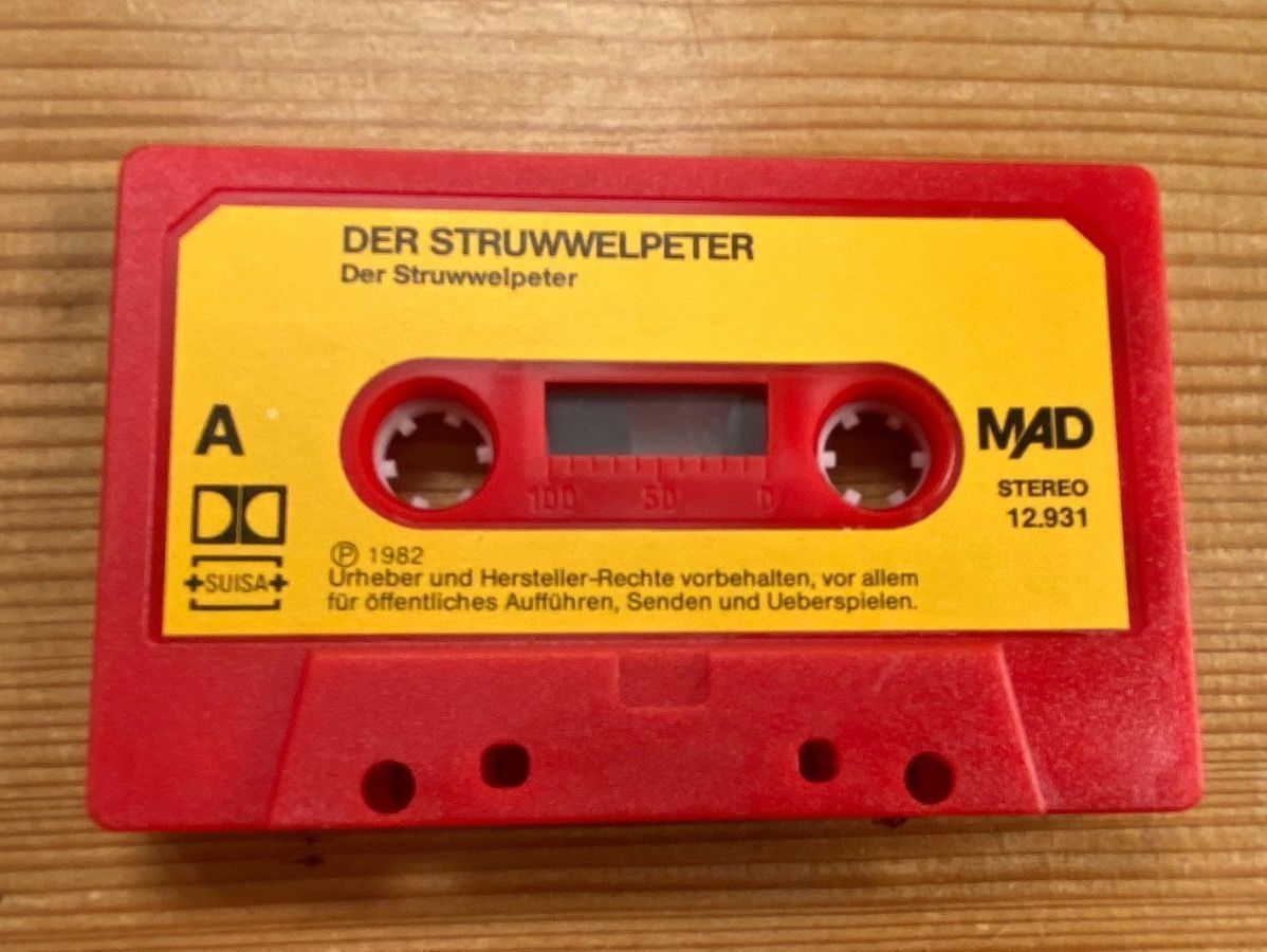 Musicassette: Kassette - Der Struwwelpeter – Usato da St.Gallen venduto da kingsamas 4
