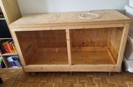 Grosses (Wüsten) Terrarium mit integrierter Elektronik