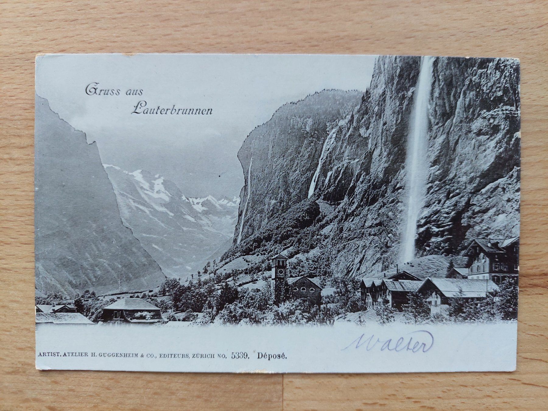Cartoline postali: AK Lauterbrunnen – Usato da Obfelden venduto da Foto_Bild_Kunst_Buch