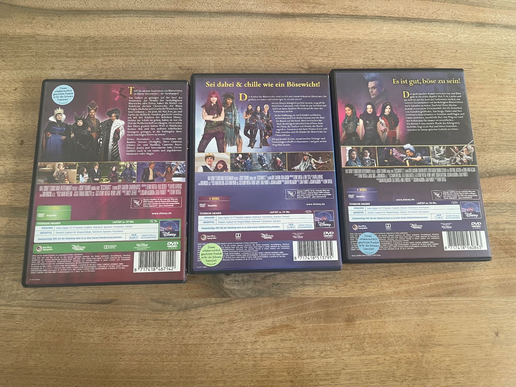 Tutti i DVDs: Descedants komplette Staffel – Usato da Aarau venduto da Aurora0810 1