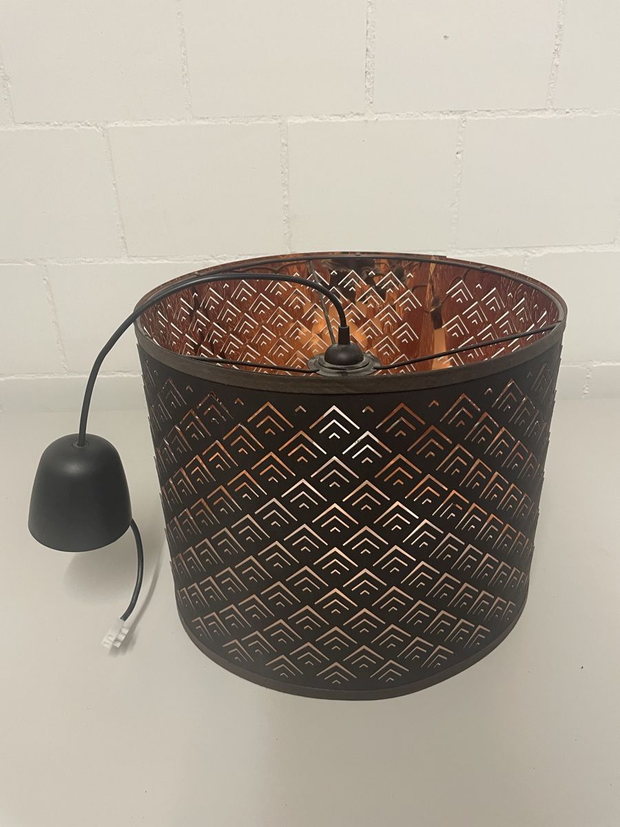 Ikea Kronleuchter & Deckenlampen: Copper and dark brown pendant lamp – Gebraucht aus Bonstetten von AmAndre