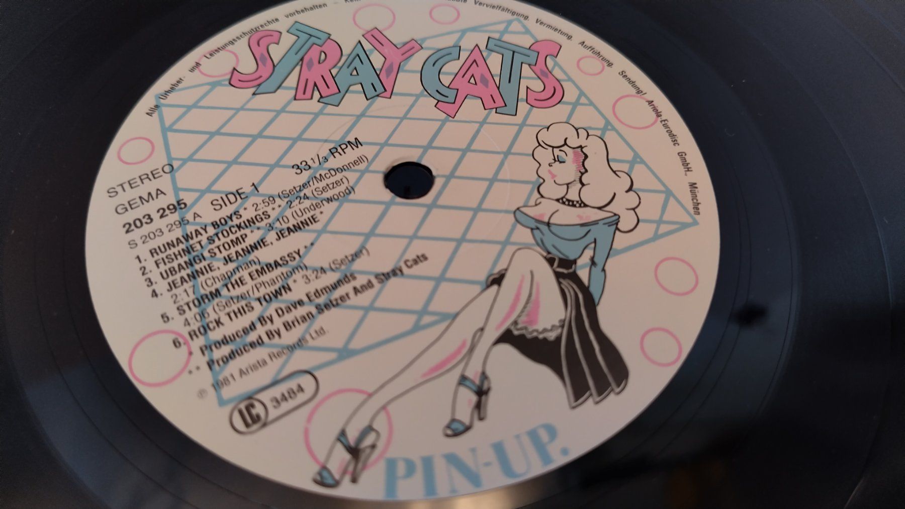Schallplatten: Stray Cats / LP 1981 ab Fr. 14.- – Gebraucht aus Bellach von JingleJerry 5