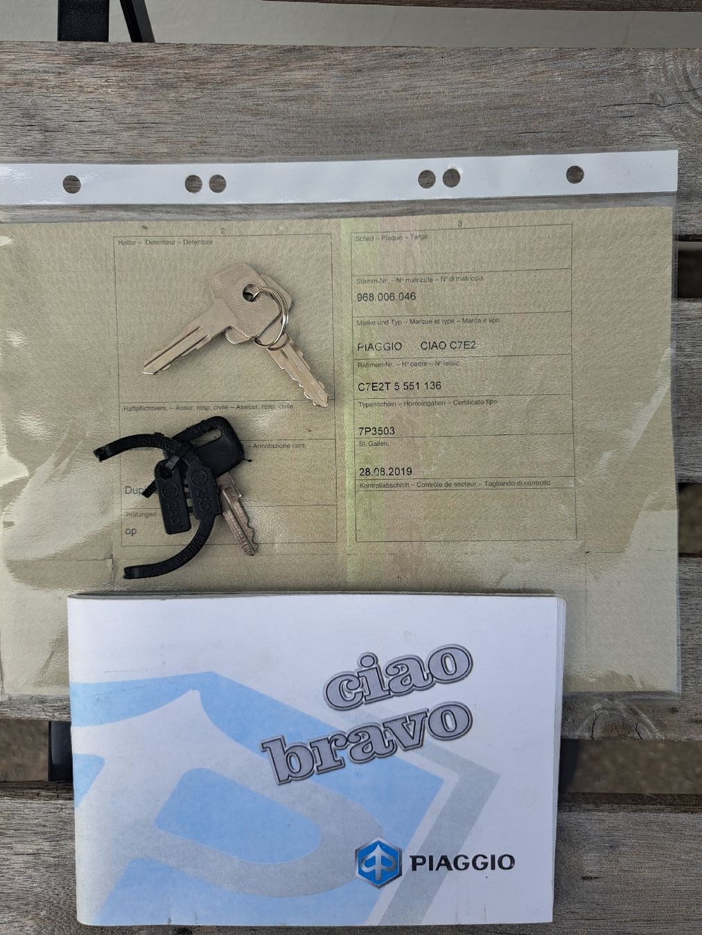 Piaggio Ciclomotori: Piaggio Ciao C7E2 – Usato da Wattwil venduto da sunicheyenne 6
