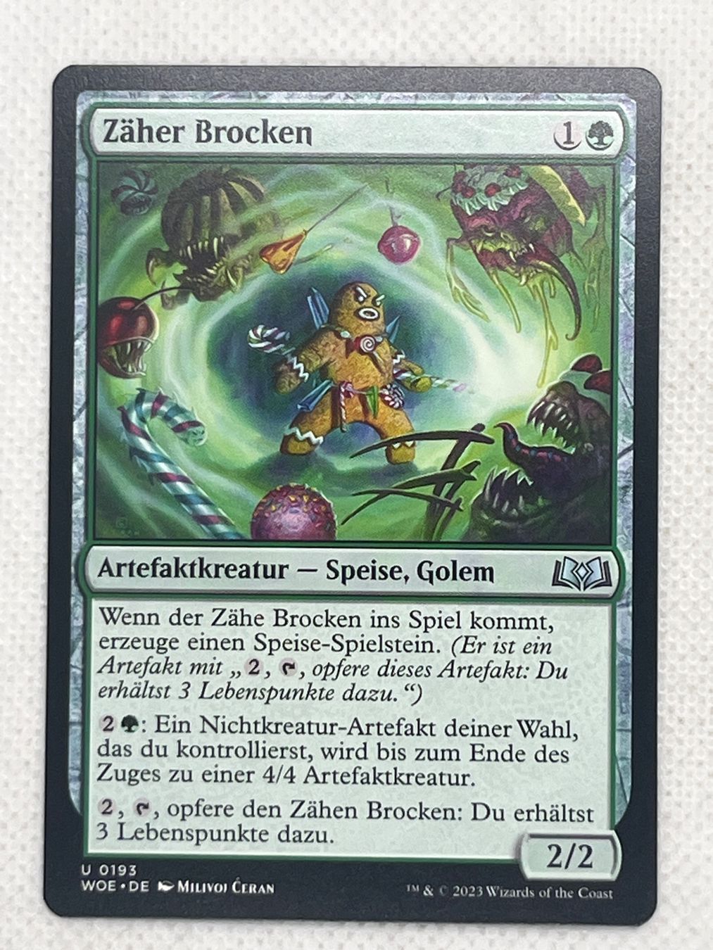 Magic The Gathering Carte collezionabili: Magic Gathering Zäher Brocken – Usato da Hinterkappelen venduto da Kim1992