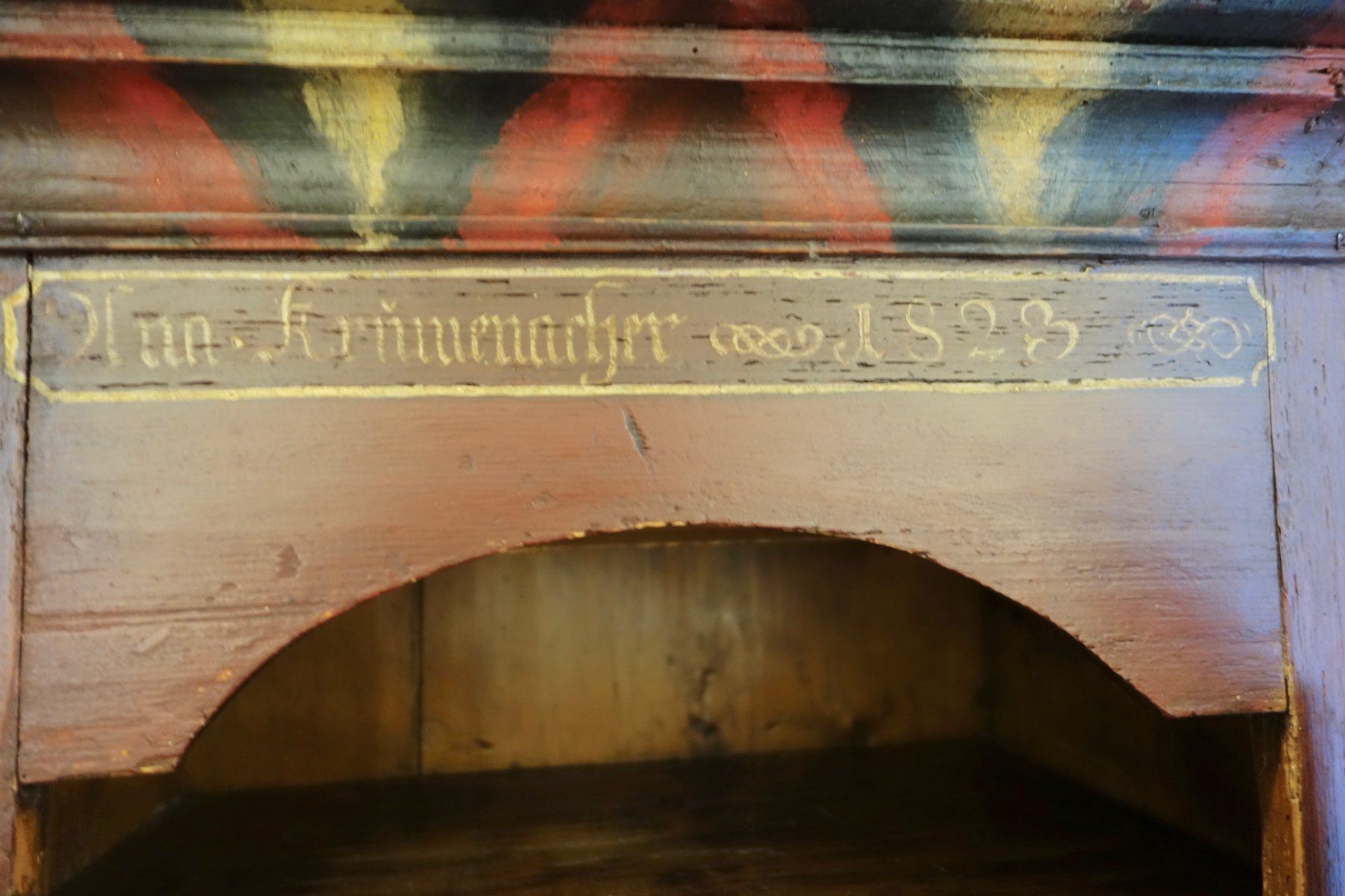 Schränke: Antiker Bauernschrank anno 1823 – Gebraucht aus Biel/Bienne von Rothar 5