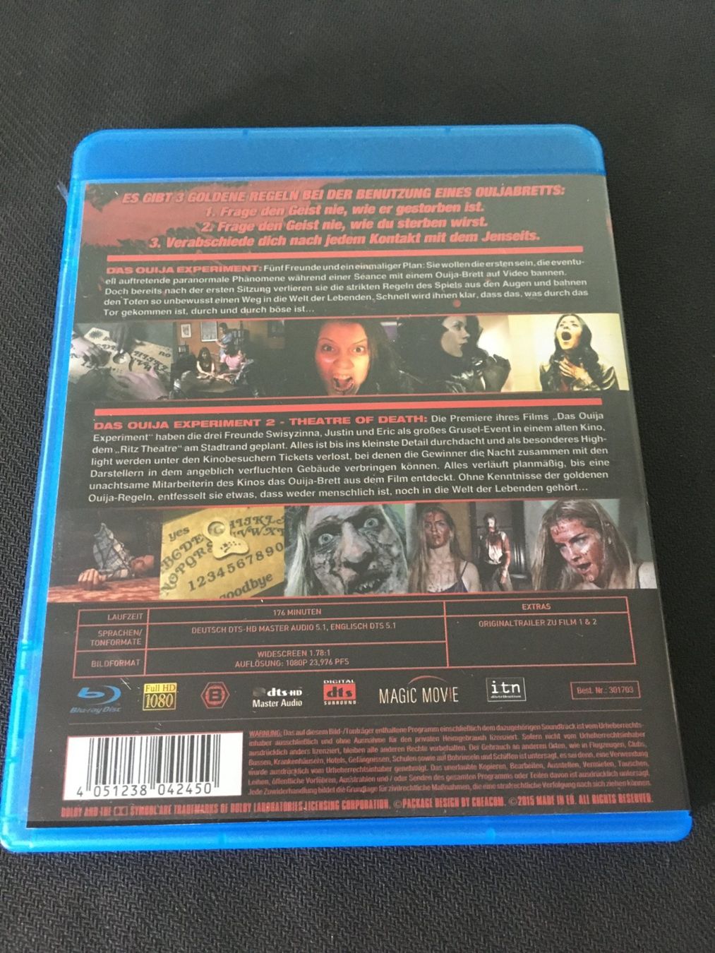 Tutti i DVDs: Ouija Teil 1 & 2 [Blu-ray] – Usato da St.Gallen venduto da MedienJoe 1